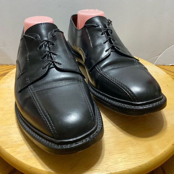 Allen Edmonds Other - Allen Edmonds Hillcrest Mens Size 10 Black Leather Lace Up Oxford Dress Shoe